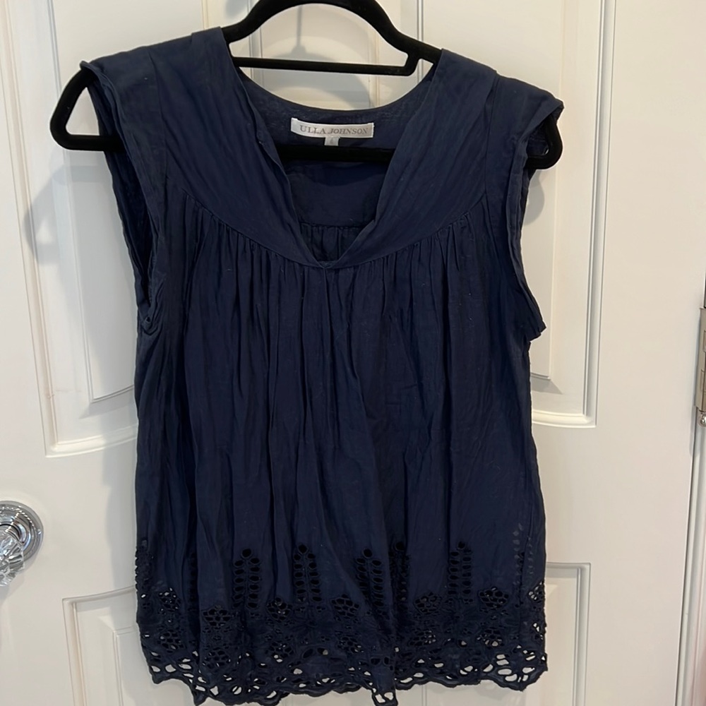 Navy Ulla Johnson top